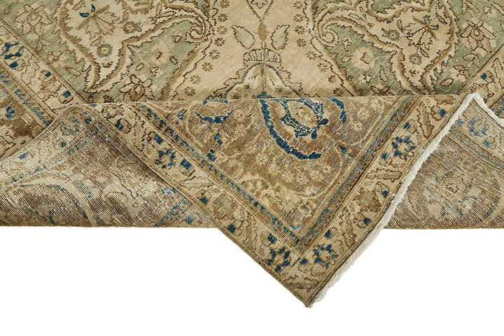 12x17 Beige Vintage Large Area Rug - 49729