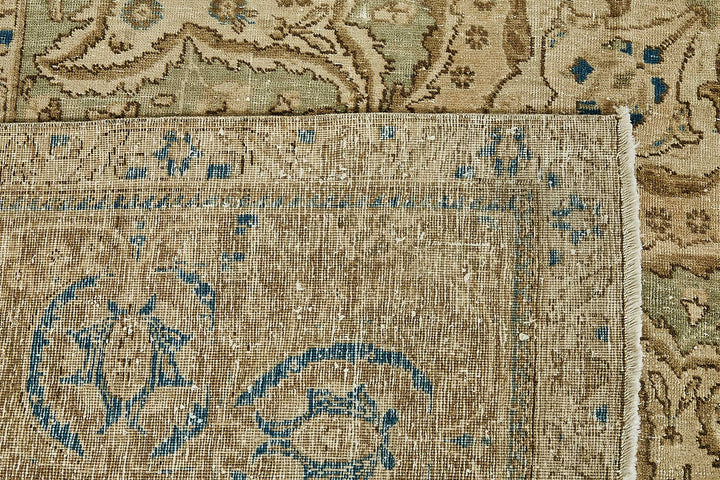 12x17 Beige Vintage Large Area Rug - 49729