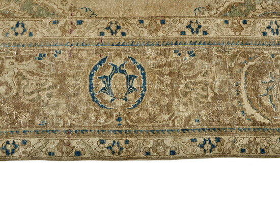 12x17 Beige Vintage Large Area Rug - 49729