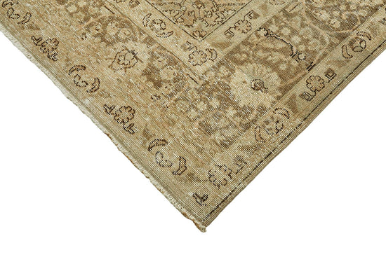 10x13 Beige Vintage Large Area Rug - 49730