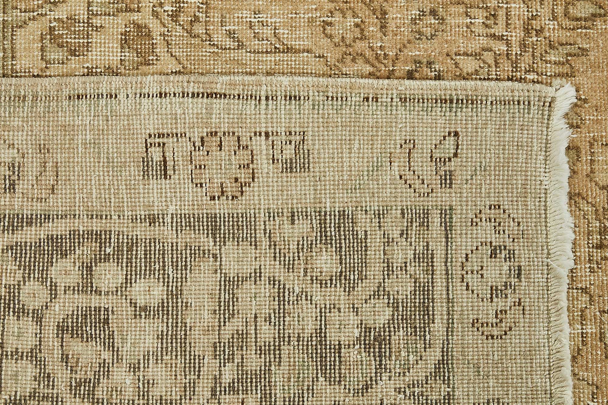 10x13 Beige Vintage Large Area Rug - 49730
