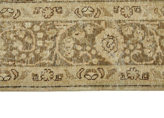 10x13 Beige Vintage Large Area Rug - 49730