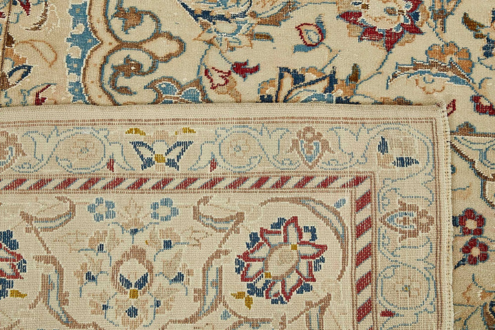 7x10 Beige Vintage Large Area Rug - 49731