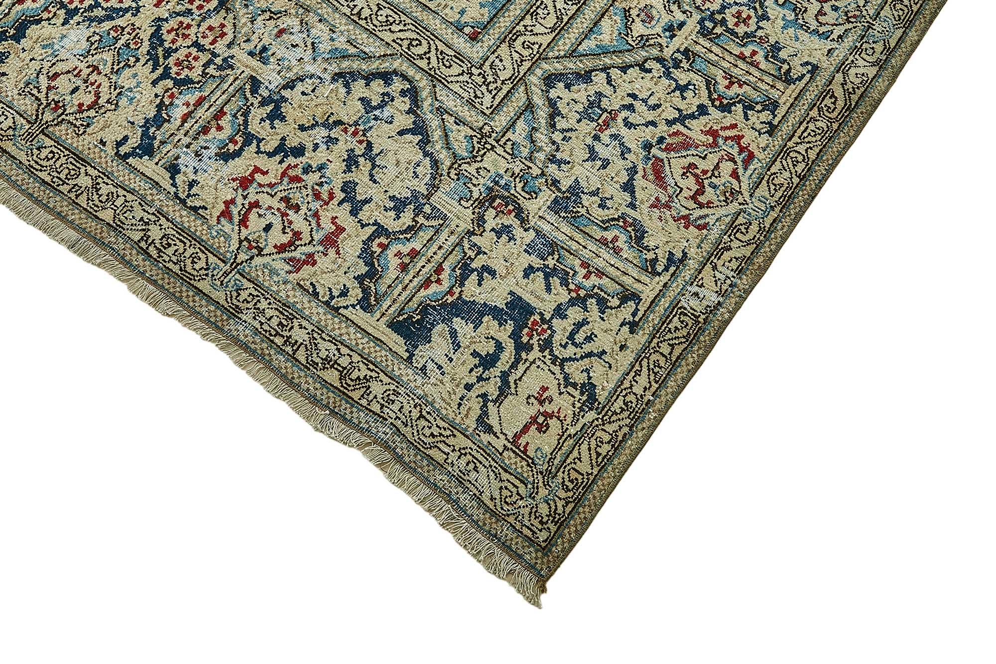 8x12 Beige Vintage Large Area Rug - 49733