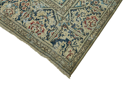 8x12 Beige Vintage Large Area Rug - 49733