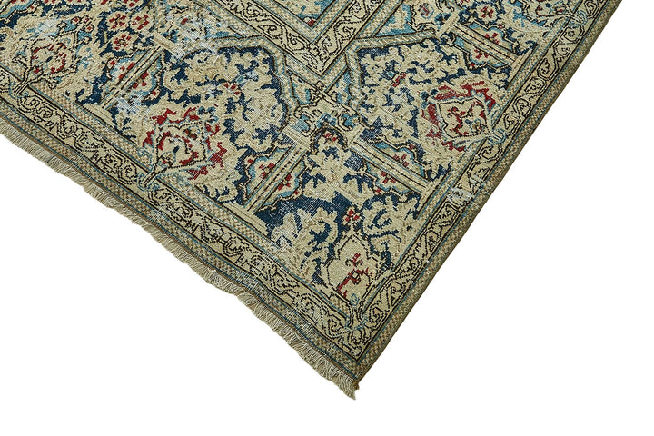 8x12 Beige Vintage Large Area Rug - 49733