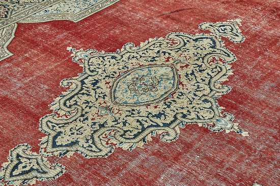 8x12 Beige Vintage Large Area Rug - 49733