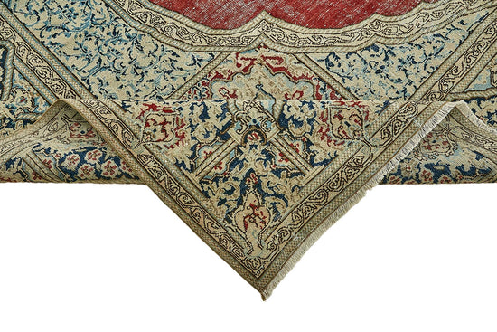 8x12 Beige Vintage Large Area Rug - 49733