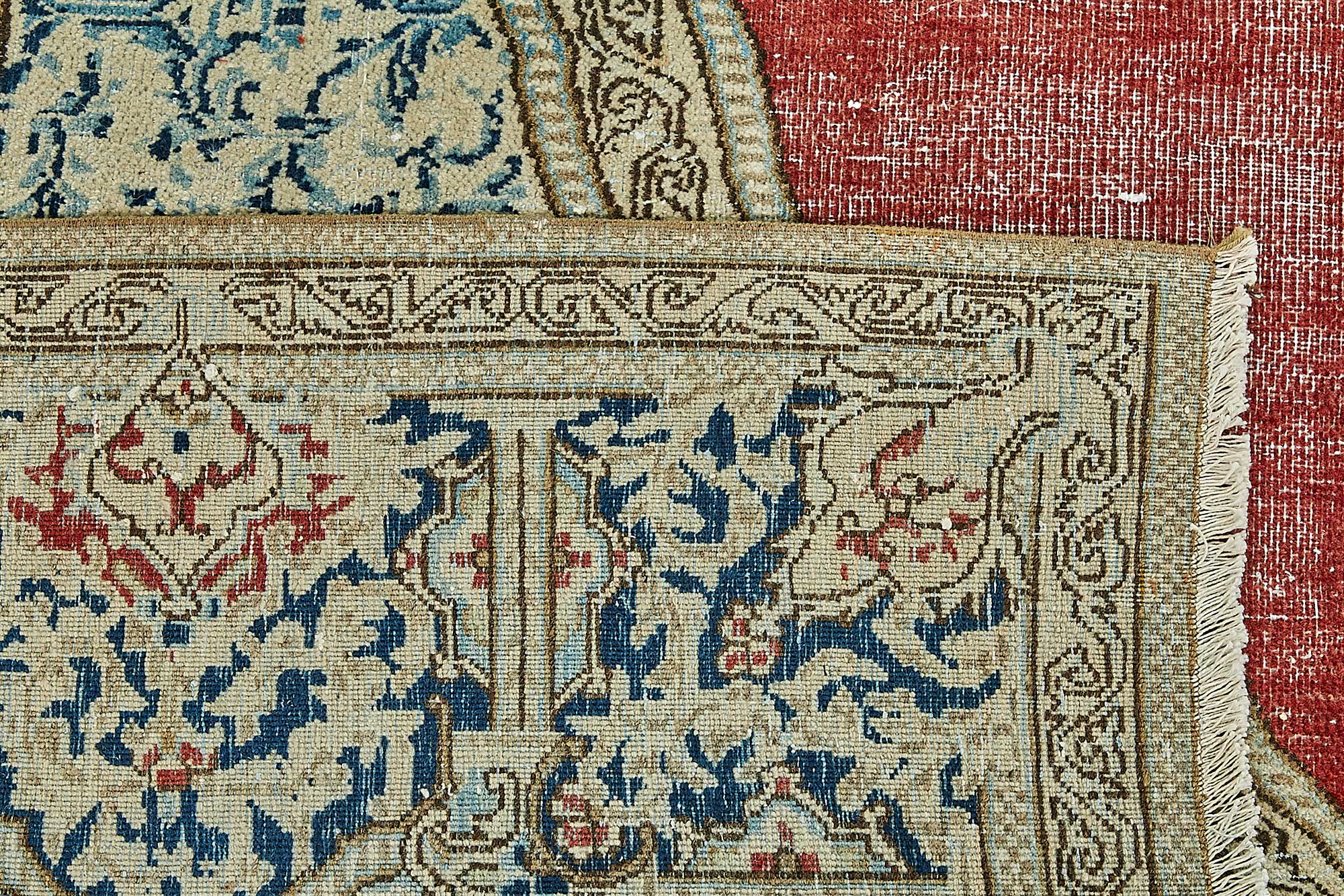 8x12 Beige Vintage Large Area Rug - 49733