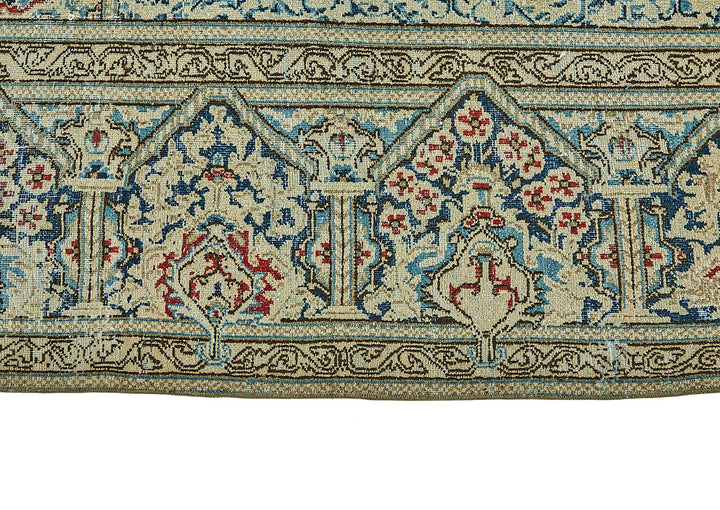 8x12 Beige Vintage Large Area Rug - 49733
