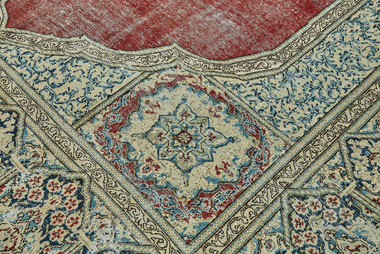 8x12 Beige Vintage Large Area Rug - 49733