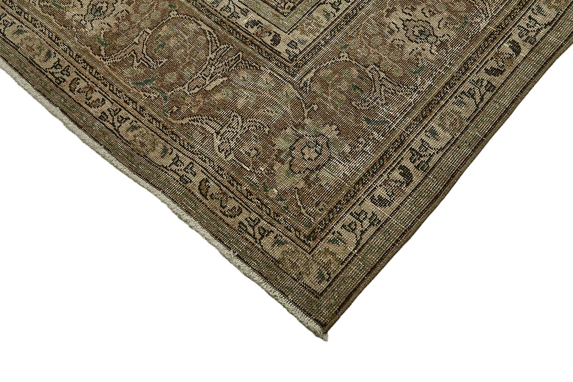 8x12 Brown Vintage Large Area Rug - 49734
