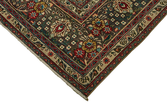8x11 Beige Vintage Large Area Rug - 49735