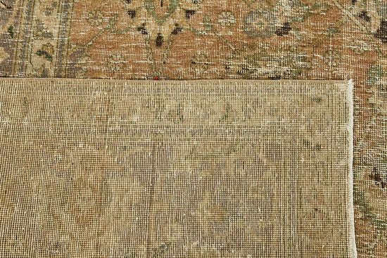 10x12 Beige Vintage Large Area Rug - 49736