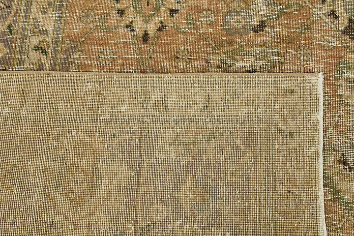 10x12 Beige Vintage Large Area Rug - 49736