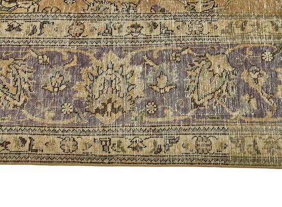 10x12 Beige Vintage Large Area Rug - 49736
