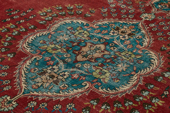 10x13 Beige Vintage Large Area Rug - 49737
