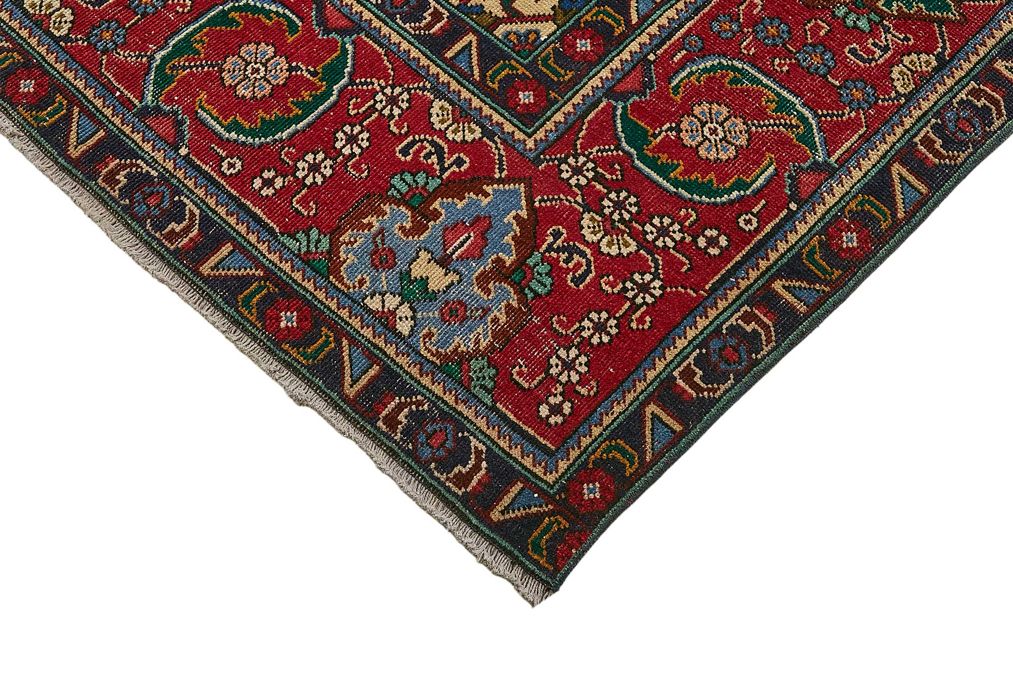 10x13 Beige Vintage Large Area Rug - 49738