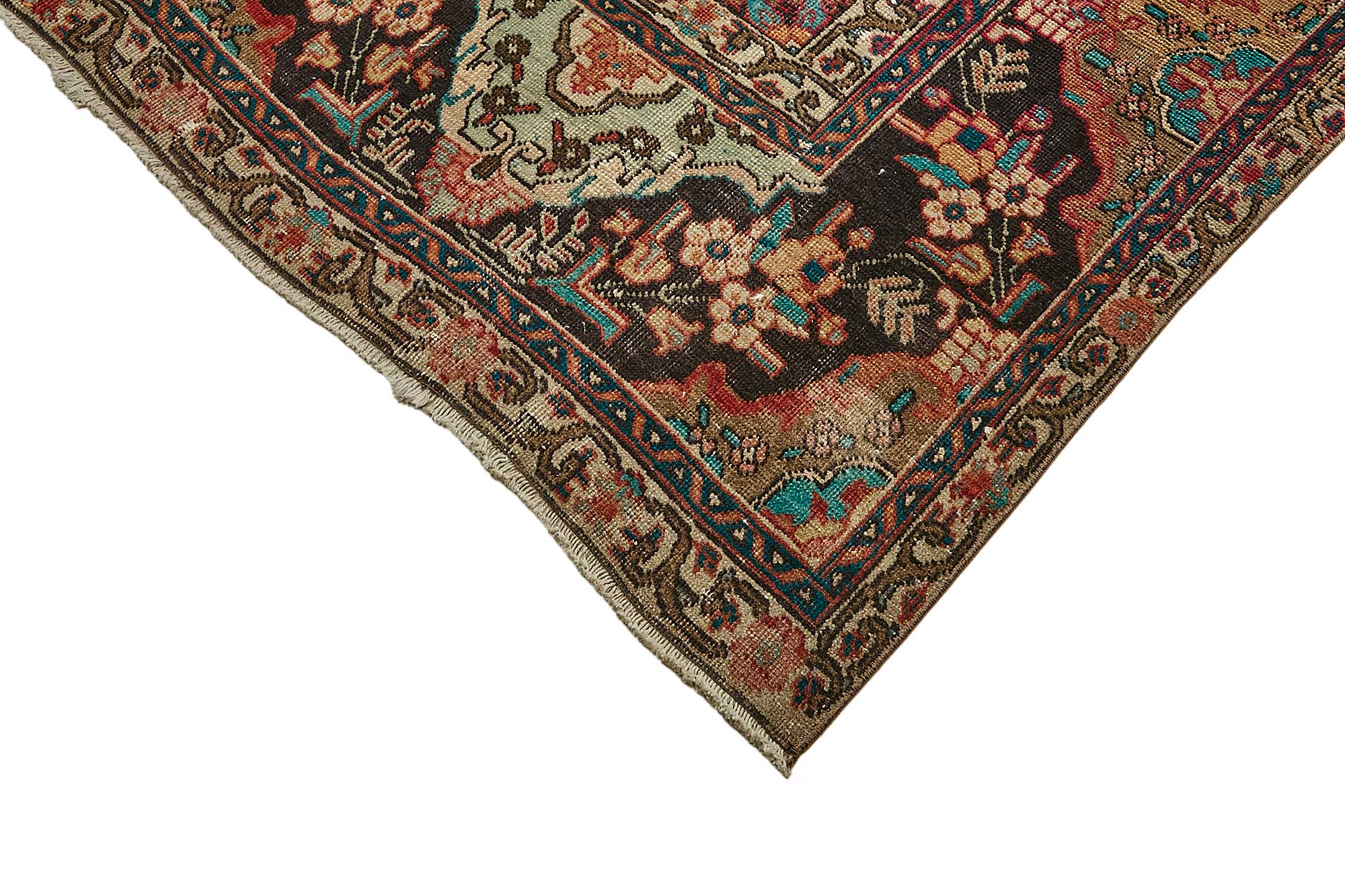 9x13 Beige Vintage Large Area Rug - 49739
