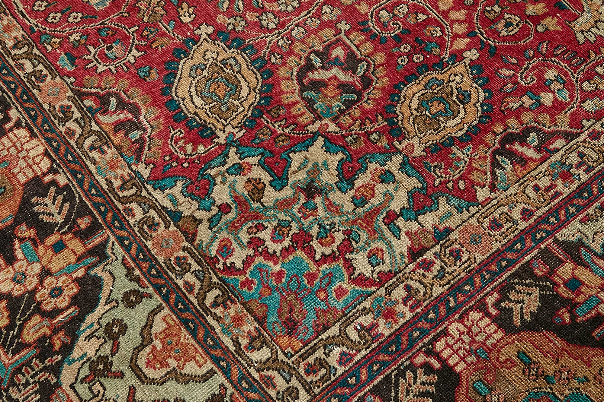 9x13 Beige Vintage Large Area Rug - 49739