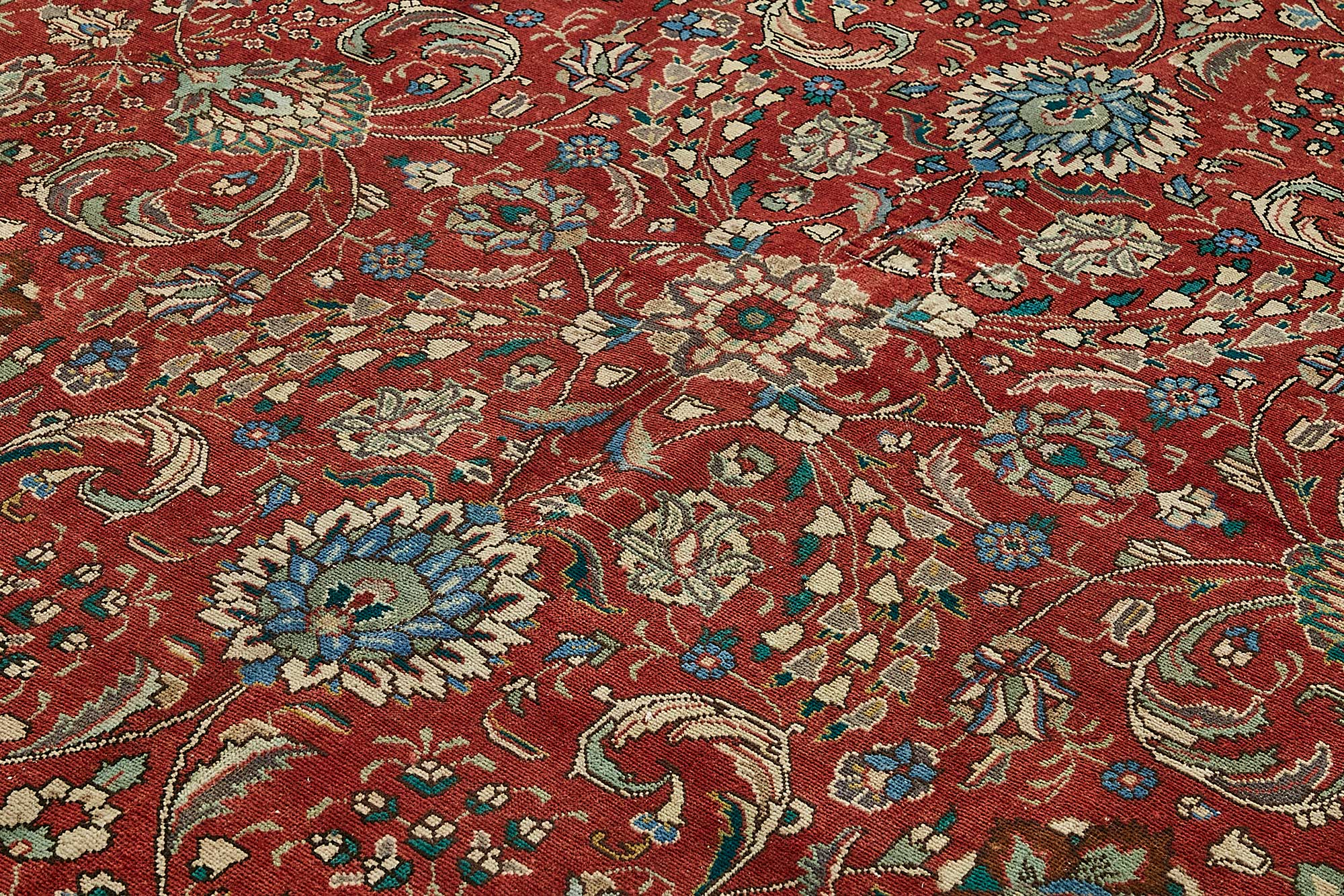9x12 Beige Vintage Large Area Rug - 49740