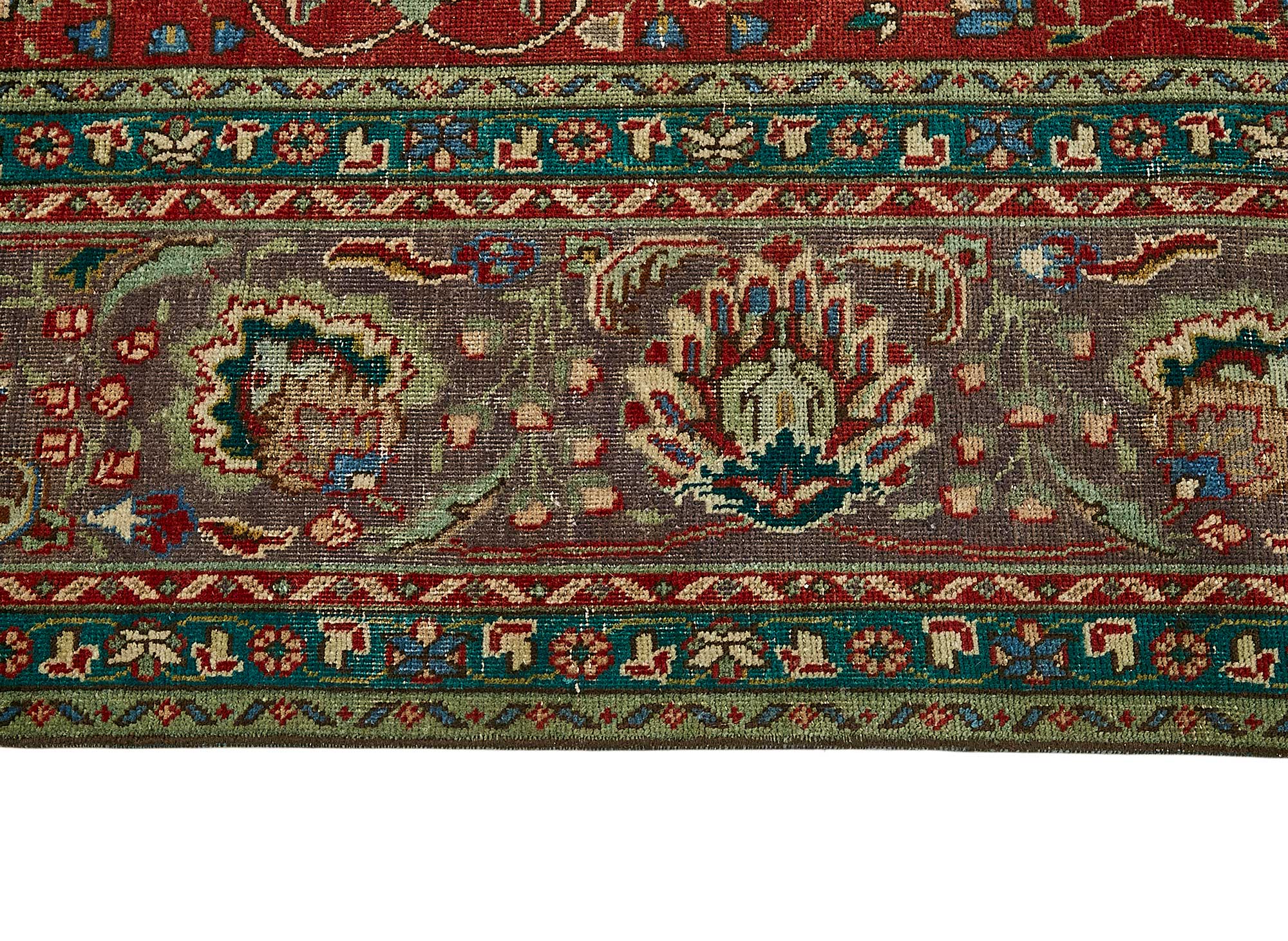 9x12 Beige Vintage Large Area Rug - 49740