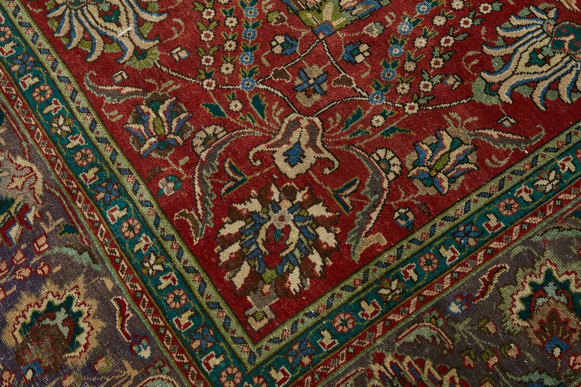 9x12 Beige Vintage Large Area Rug - 49740