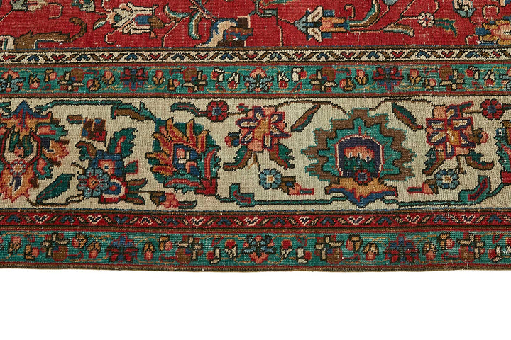 9x13 Red Vintage Large Area Rug - 49743