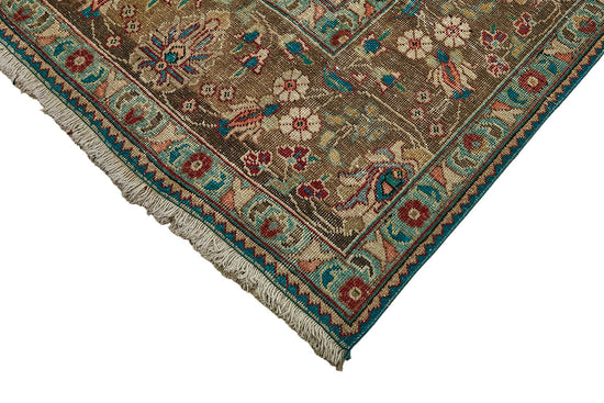 10x13 Beige Vintage Large Area Rug - 49747