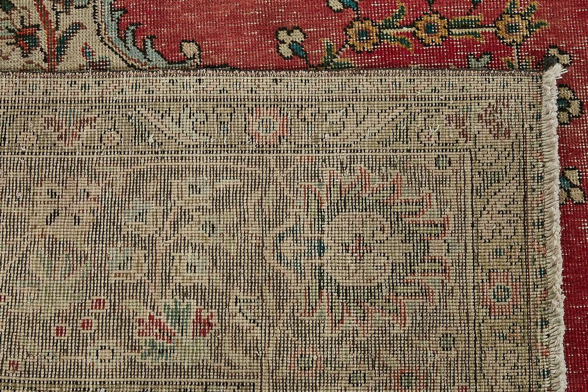 10x13 Beige Vintage Large Area Rug - 49751
