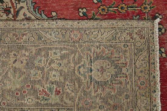 10x13 Beige Vintage Large Area Rug - 49751