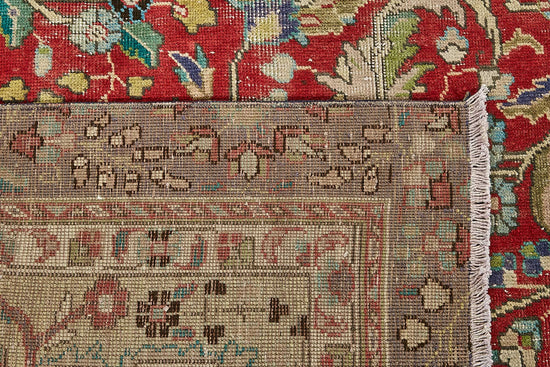 8x11 Beige Vintage Large Area Rug - 49752