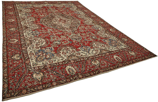 9x12 Red Vintage Large Area Rug - 49753