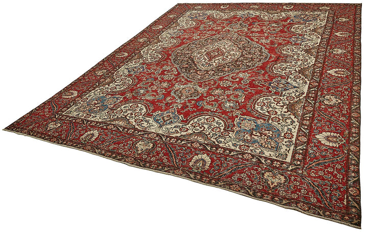 9x12 Red Vintage Large Area Rug - 49753