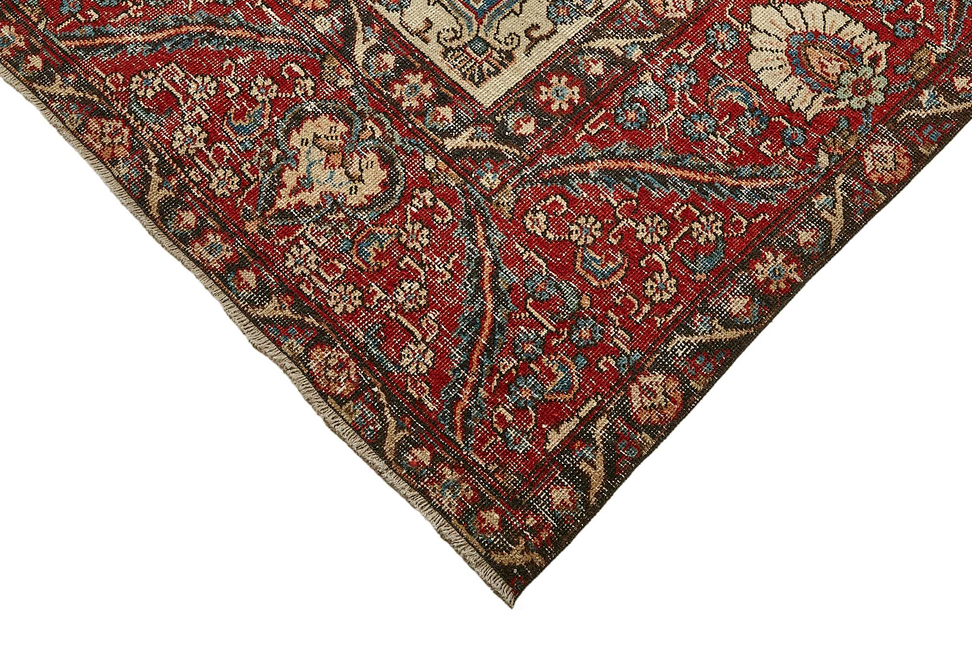 9x12 Red Vintage Large Area Rug - 49753