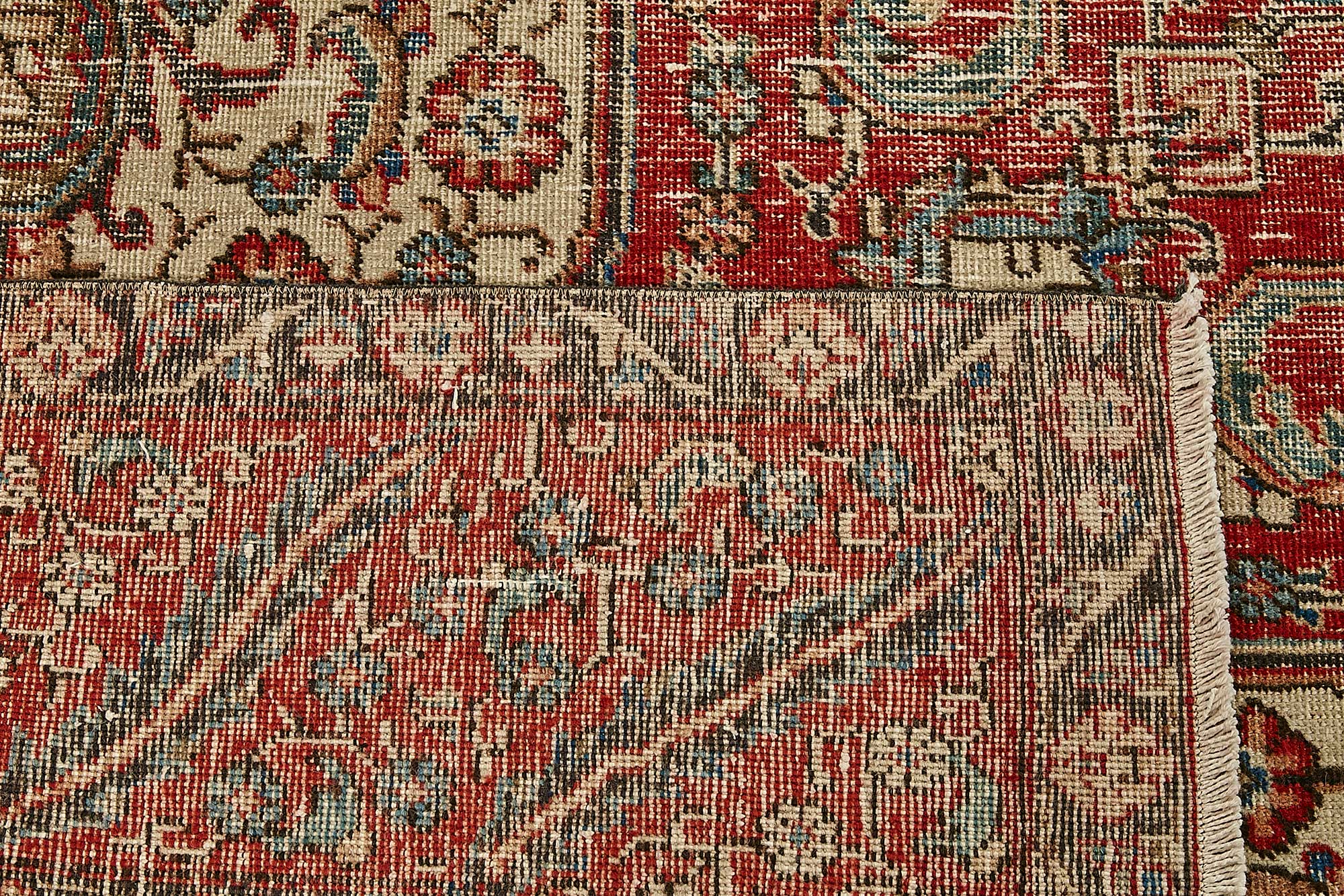 9x12 Red Vintage Large Area Rug - 49753