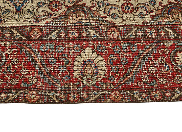 9x12 Red Vintage Large Area Rug - 49753
