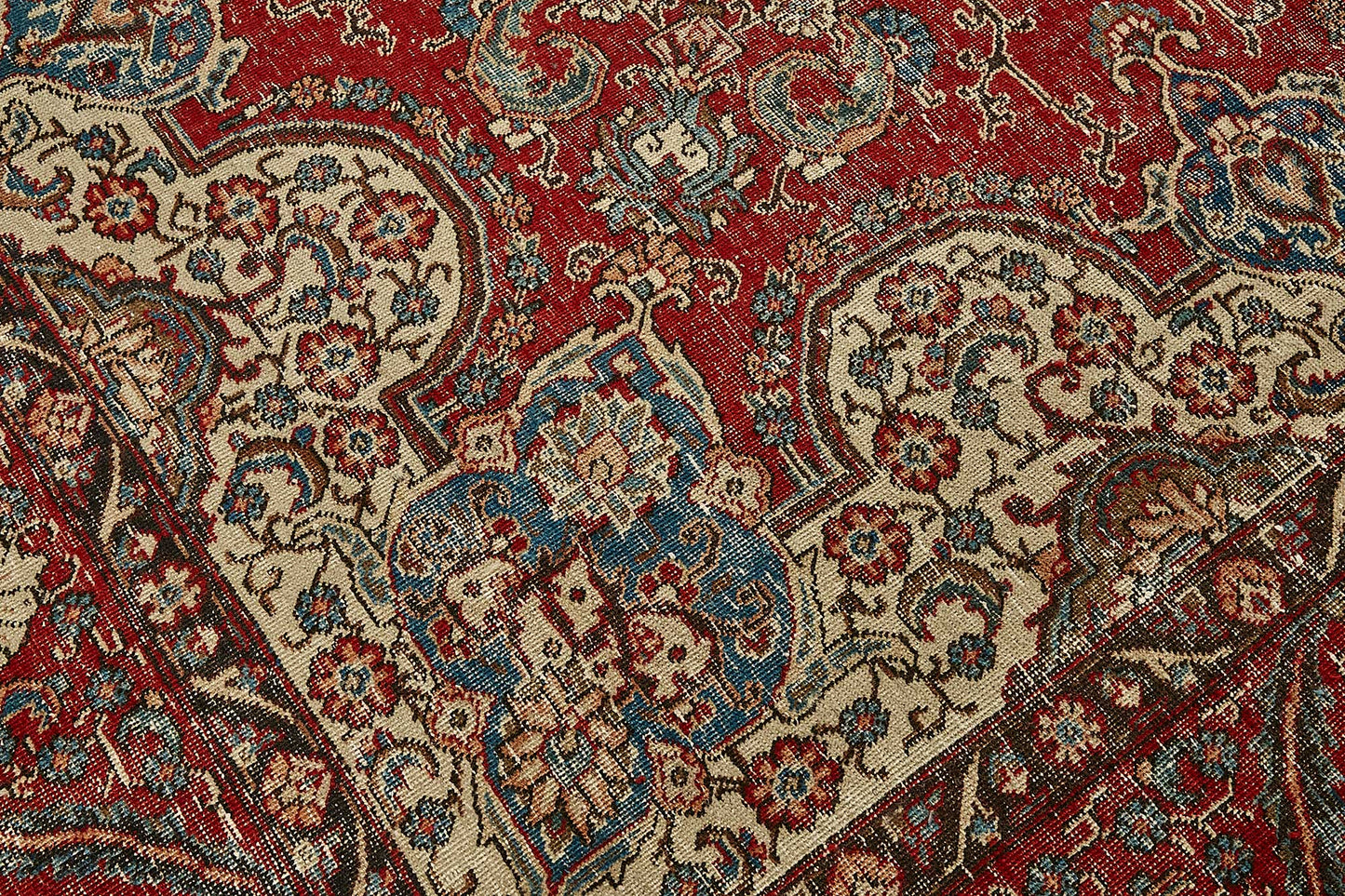 9x12 Red Vintage Large Area Rug - 49753