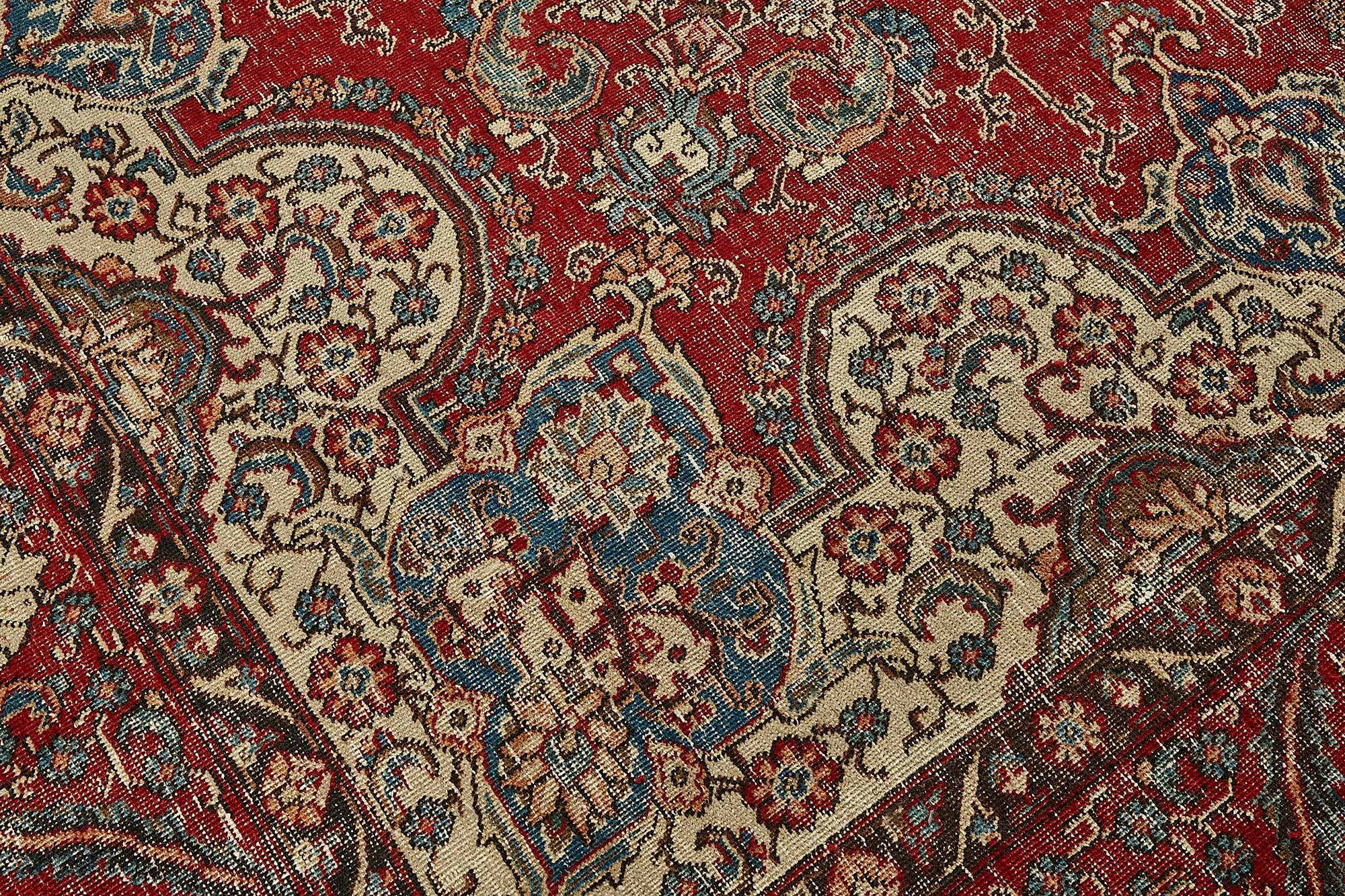 9x12 Red Vintage Large Area Rug - 49753