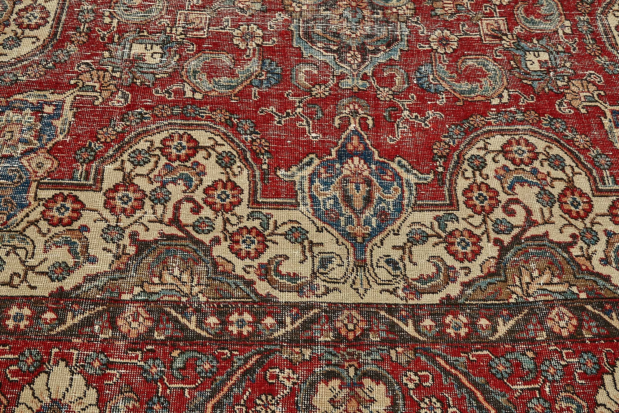 9x12 Red Vintage Large Area Rug - 49753