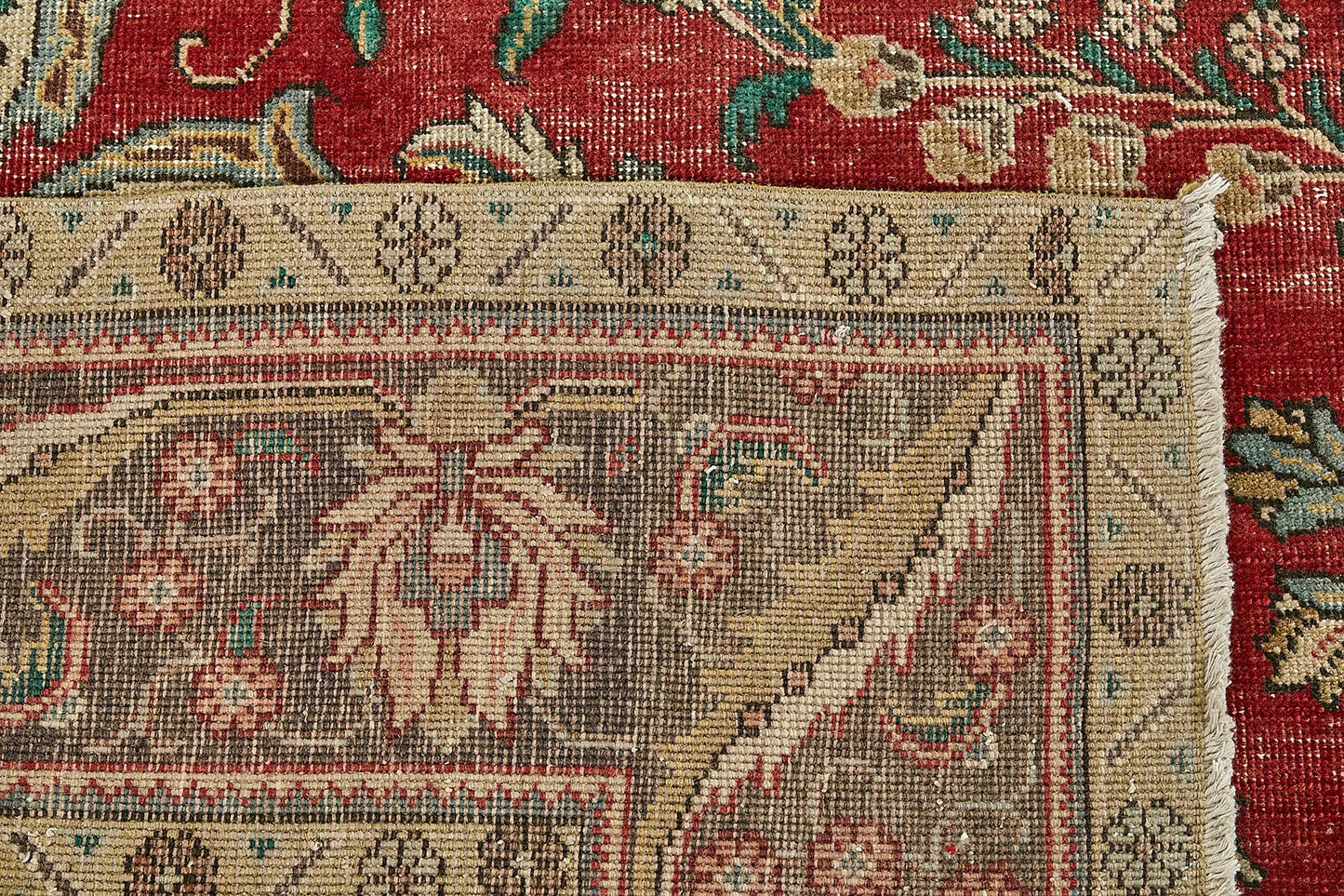 9x13 Beige Vintage Large Area Rug - 49755