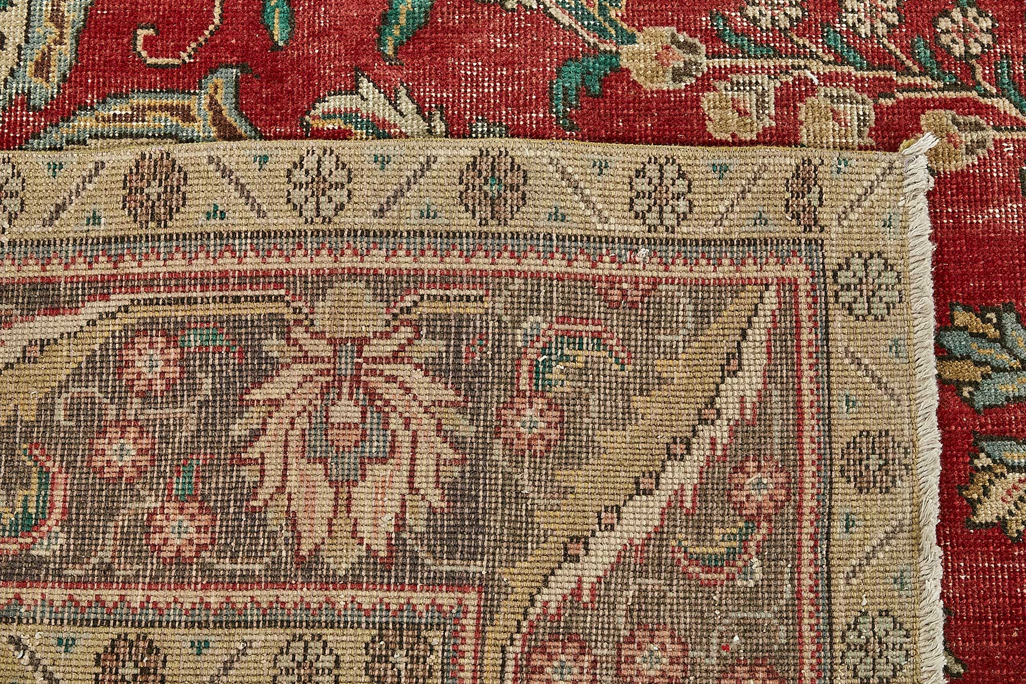 9x13 Beige Vintage Large Area Rug - 49755