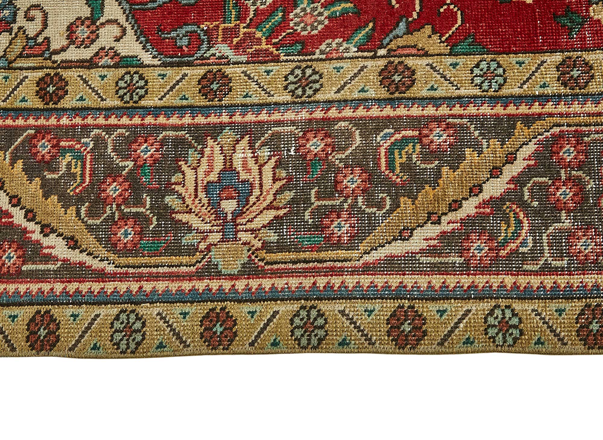 9x13 Beige Vintage Large Area Rug - 49755