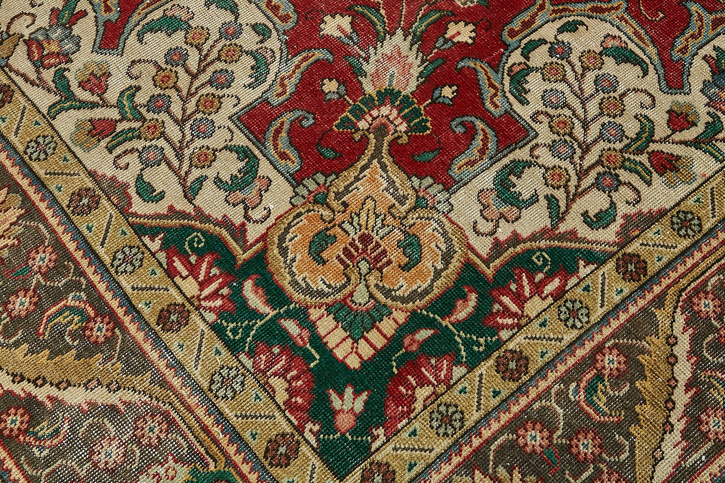 9x13 Beige Vintage Large Area Rug - 49755