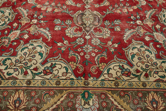 9x13 Beige Vintage Large Area Rug - 49755
