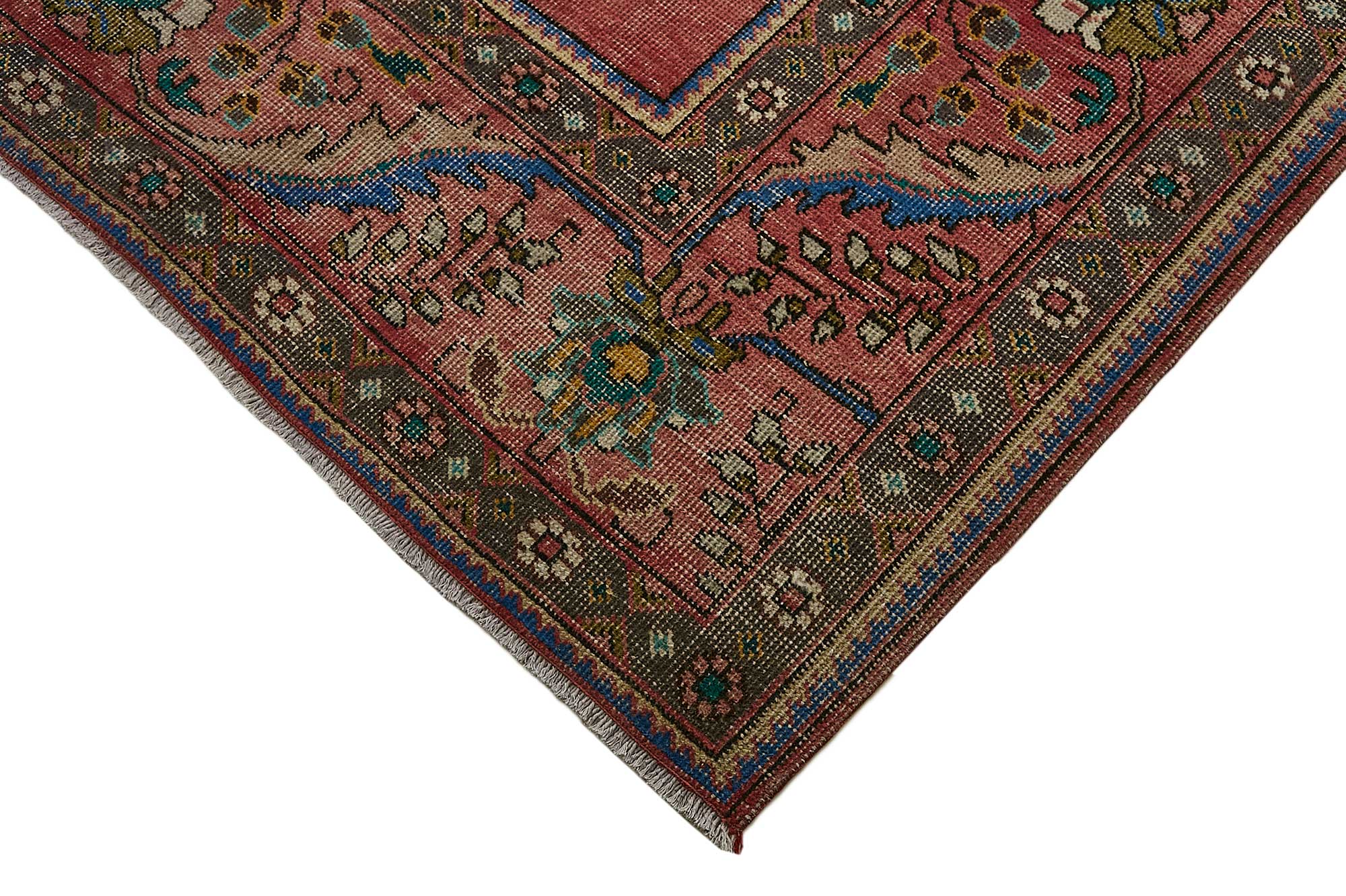 9x12 Red Vintage Large Area Rug - 49756