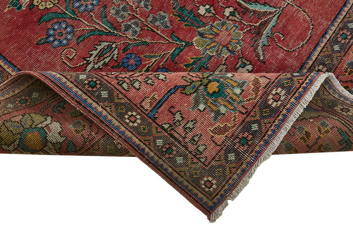 9x12 Red Vintage Large Area Rug - 49756
