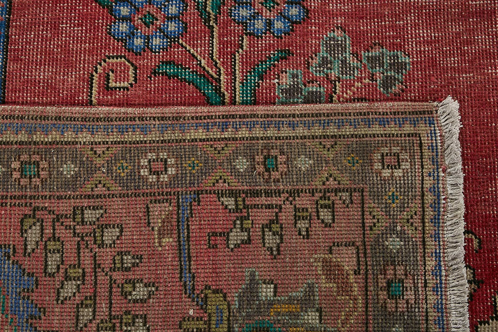 9x12 Red Vintage Large Area Rug - 49756