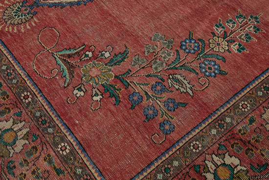 9x12 Red Vintage Large Area Rug - 49756