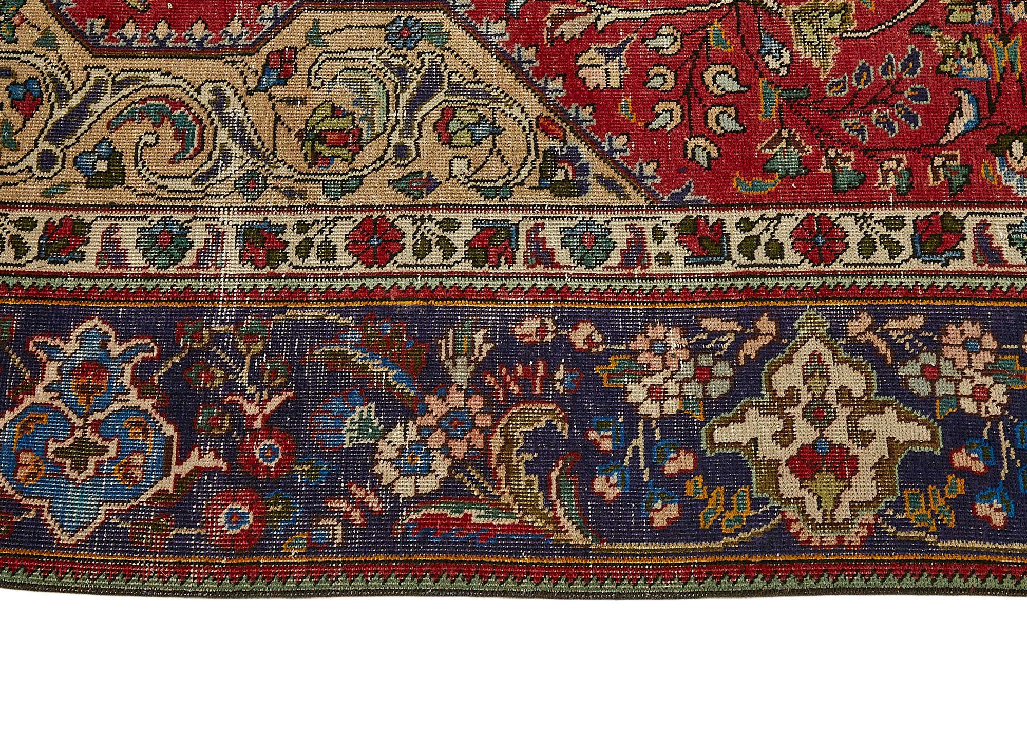9x12 Red Vintage Large Area Rug - 49757